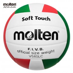 Balón Voleibol #5 Molten Soft Touch V58SLC I FIVB Approved