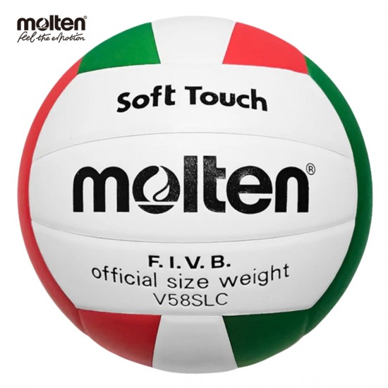 Balón Voleibol #5 Molten Soft Touch V58SLC I FIVB Approved
