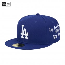 Gorra New Era 59FIFTY Los Angeles Dodgers TEAM VERBIAGE 