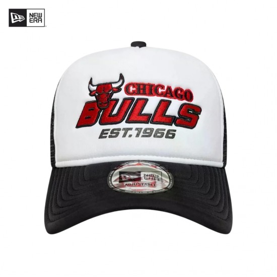 Gorra New Era NBA Graphic Trucker de los Chicago Bulls