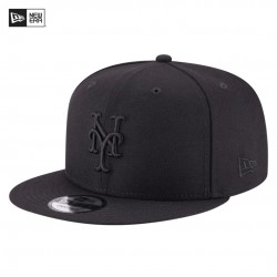 Gorra New Era New York Mets Black on Black 9FIFTY Snapback 
