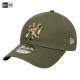Gorra New Era 9FORTY New York Yankees Seasonal Infill – Verde