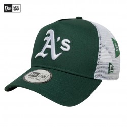 Gorra New Era Oakland Athletics Multi Patch Trucker – Verde | SHOW PROM SPORTS Panamá