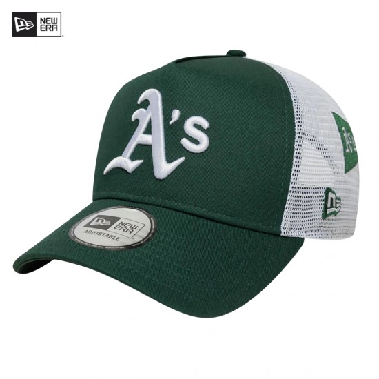 Gorra New Era Oakland Athletics Multi Patch Trucker – Verde | SHOW PROM SPORTS Panamá