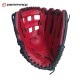 Guante Tamanaco ST-1252 12.5” negro con rojo para Béisbol y Softball | Resistente y Profesional