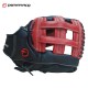 Guante Tamanaco ST-1252 12.5” negro con rojo para Béisbol y Softball | Resistente y Profesional
