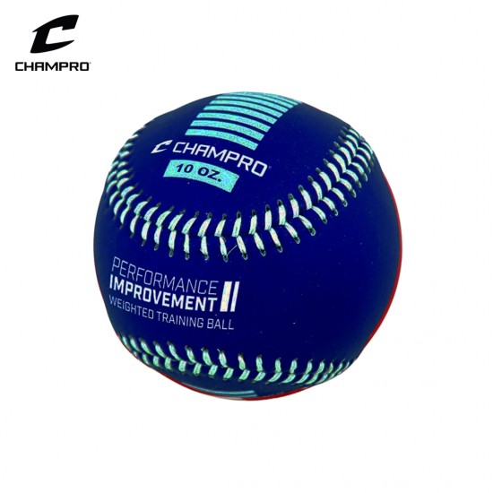 Pelotas de Peso Champro set de 3 para Entrenamiento de Béisbol 10oz, 11oz y 12oz