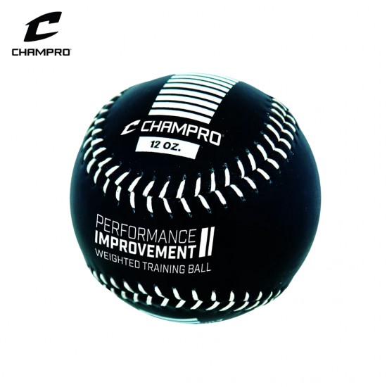 Pelotas de Peso Champro set de 3 para Entrenamiento de Béisbol 10oz, 11oz y 12oz