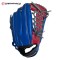 Guante Tamanaco ST-1172 11 3/4” azul con rojo para Beisbol y softball