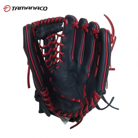Guante Tamanaco ST-1172 11 3/4” negro con rojo para Beisbol y softball