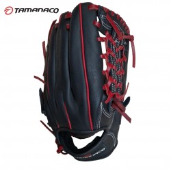 Guante Tamanaco ST-1172 11 3/4” negro con rojo para Beisbol y softball
