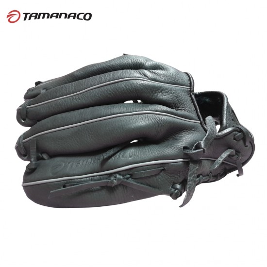 Guante Tamanaco ST-1302 13" Negro con rojo para béisbol y Softball| Resistente y Profesional