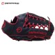 Guante Tamanaco LV-1302 13" NEGRO CON ROJO Para béisbol y softball