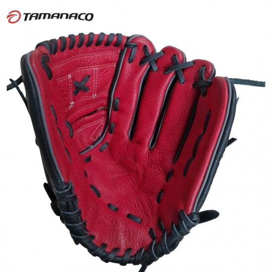 Guante Tamanaco ST-1200 12" negro con rojo para  Béisbol y Softball