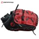 Guante Tamanaco ST-1200 12" negro con rojo para  Béisbol y Softball