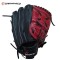 Guante Tamanaco ST-1200 12" negro con rojo para  Béisbol y Softball