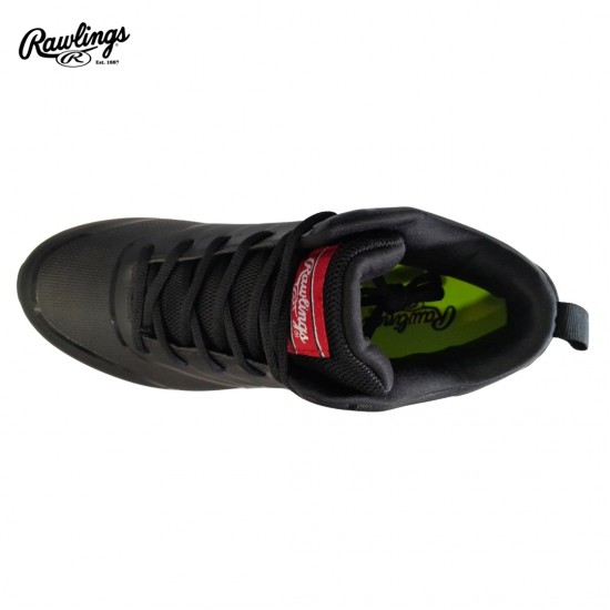 Zapatillas de entrenamiento Rawlings Raw-Challenger Mid TF-H1 Black | Comodidad para Entrenar