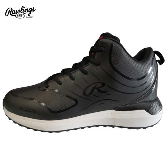 Zapatillas de entrenamiento Rawlings Raw-Challenger Mid TF-H1 Black | Comodidad para Entrenar