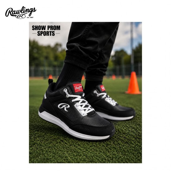 Zapatillas de entrenamiento Rawlings Raw-Press Mid TF-H1 Black/White | Comodidad para Entrenar