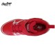 ZAPATO DE BEISBOL RAWLINGS RAW-SERIES MID/MT-H3 RED/WHITE | SPIKE METAL | TACOS DE BEISBOL
