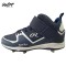 ZAPATO DE BEISBOL RAWLINGS RAW-SERIES MID/MT-H2 NAVY/WHITE | SPIKE METAL | TACOS DE BEISBOL