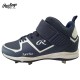 ZAPATO DE BEISBOL RAWLINGS RAW-SERIES MID/MT-H2 NAVY/WHITE | SPIKE METAL | TACOS DE BEISBOL