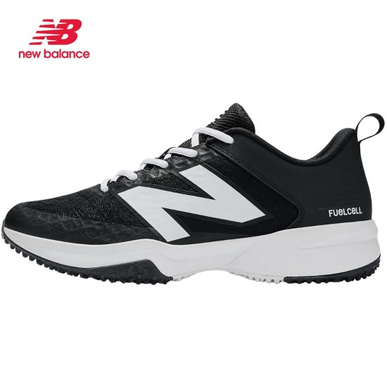 Zapatillas de béisbol New Balance Fuelcell 4040 v8 Turf para hombre I Gris/Blanco T4040TG8