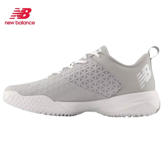 Zapatillas de béisbol New Balance Fuelcell 4040 v8 Turf para hombre I Gris/Blanco - T4040TG8