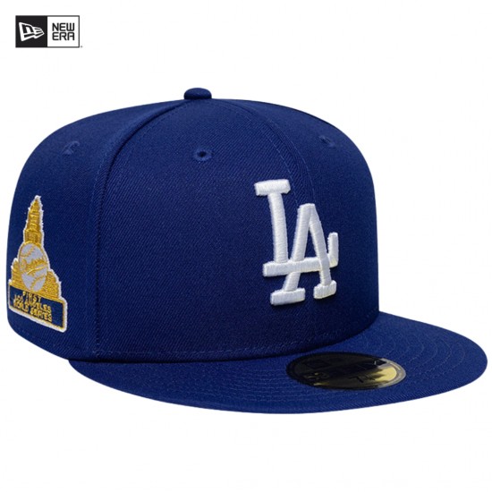 Gorra 59Fifty MLB Los Angeles Dodgers Side Patch Azul