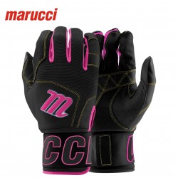 Guantines de Bateo Marucci Blacksmith Full Wrap MBG2BKSM-BK/PK | Adulto | Batting Gloves