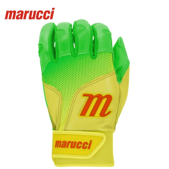 GUANTINES DE BATEO MARUCCI PWR FADE | MBGPWRFY-LG/YL | YOUTH BATTING GLOVES
