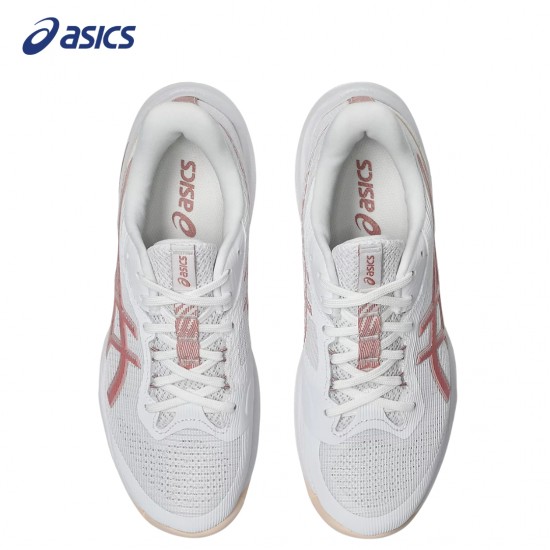 ZAPATILLAS DE VOLLEYBALL ASICS NETBURNER BALLISTIC FF 4 |MUJER |1052A083-103 | WHITE/ROSE ROUGE
