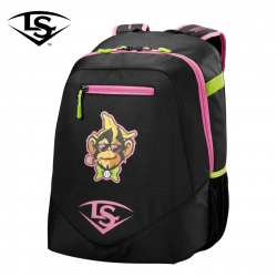Mochila de Béisbol Louisville Slugger Party Animals Powerized Stick Pack WB5763701 Negra para Niños