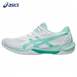 ZAPATILLAS DE VOLLEYBALL ASICS GEL-ROCKET 12 | MUJER | 1072A119-104 | WHITE/FRESH ICE
