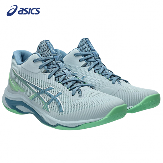 ZAPATILLAS DE VOLLEYBALL ASICS NETBURNER BALLISTIC FF MT 4 | HOMBRE | 1051A090-020 | COOL GREY/SABA BLUE