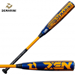 BATE DE BÉISBOL DEMARINI ZEN (-10) USA 2027 | TWO-PIECE COMPOSITE | WBD2717010