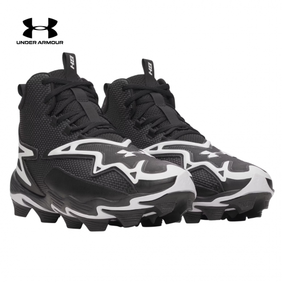 TACOS DE BÉISBOL UNDER ARMOUR 11 RM 6009956-002 | Black/White | Baseball Cleats | ADULTO