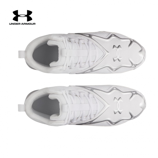Tacos de Béisbol Under Armour Harper 11 RM 6009956-100 | White/Metallic Silver | Baseball Cleats Panamá |ADULTO