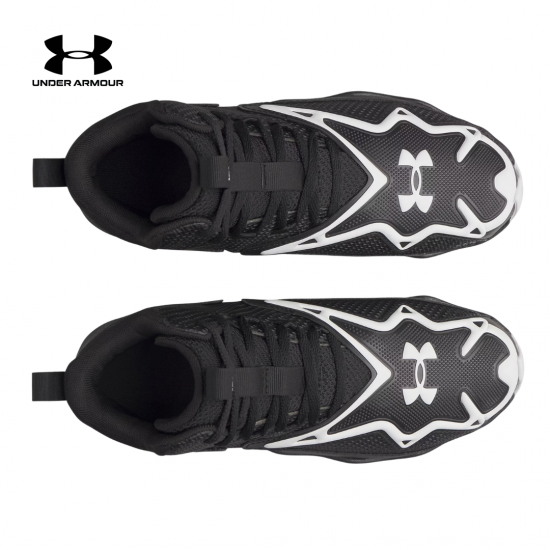 Taco de Béisbol Under Armour Harper 11 RM Jr. | 6009957-002 | Black/White | Baseball Cleats | Niño