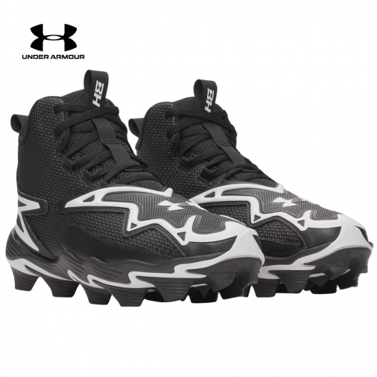 Taco de Béisbol Under Armour Harper 11 RM Jr. | 6009957-002 | Black/White | Baseball Cleats | Niño