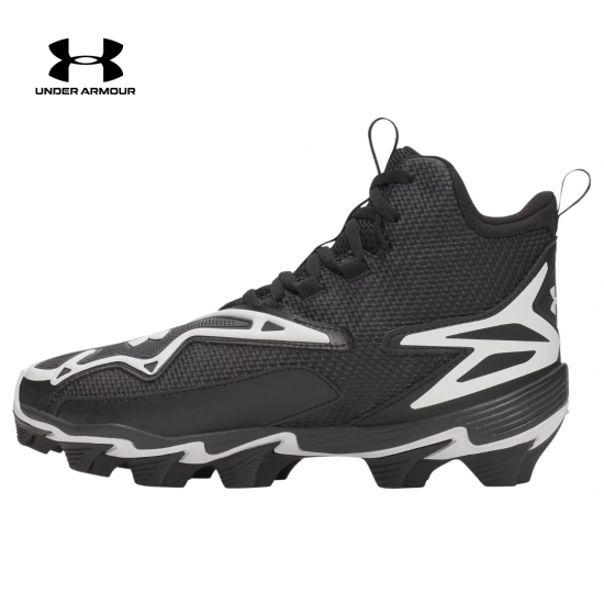 Taco de Béisbol Under Armour Harper 11 RM Jr. | 6009957-002 | Black/White | Baseball Cleats | Niño