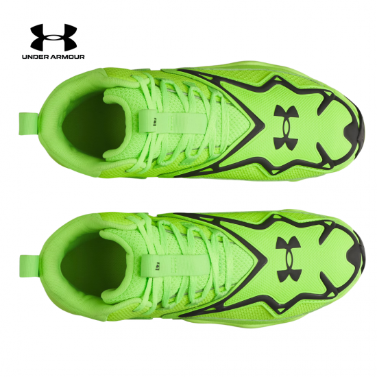 Taco de Béisbol Under Armour Harper 11 RM Jr. | 6009957-389 | Hyper Green/Black | Baseball Cleats | Niño