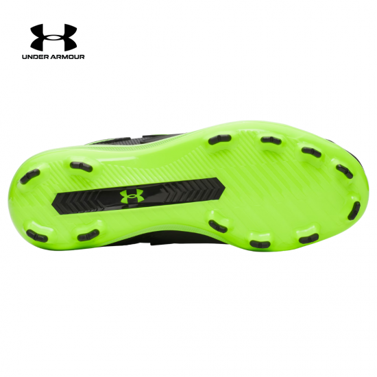 Taco de Béisbol Under Armour Harper 11 TPU Jr. | 6009958-002 | Black/Hyper Green | Baseball Cleats | Niño
