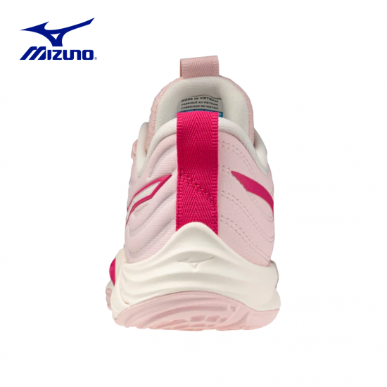 Zapatillas de Voleibol Mizuno Wave Momentum Elite | V1GC251270 | Pink/Ivory White | Volleyball Shoes | Dama