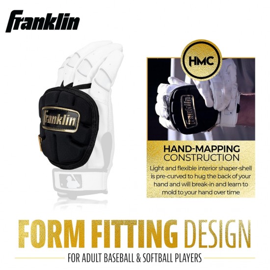 Protector de Manos Franklin Sports PRT LT para Bateo - Adulto Protector de Manos Franklin Sports PRT LT para Bateo - Adulto