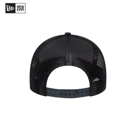 Gorra de camionero ajustable con marco en forma de A 9FORTY de los New York Yankees MLB Script Navy 60691182 I NEW ERA OFICIAL Gorra de camionero ajustable con marco en forma de A 9FORTY de los New York Yankees MLB Script Navy 60691182 I NEW ERA OFICIAL