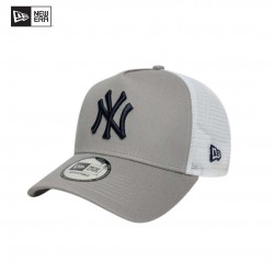 Gorra new era tipo camionero con cierre a presión para hombre, color gris 606674444 I NEW ERA OFICIAL 