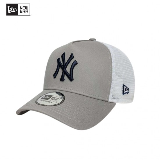 Gorra new era tipo camionero con cierre a presión para hombre, color gris 606674444 I NEW ERA OFICIAL Gorra new era tipo camionero con cierre a presión para hombre, color gris 606674444 I NEW ERA OFICIAL