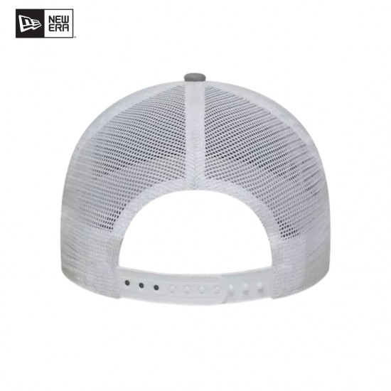 Gorra new era tipo camionero con cierre a presión para hombre, color gris 606674444 I NEW ERA OFICIAL Gorra new era tipo camionero con cierre a presión para hombre, color gris 606674444 I NEW ERA OFICIAL