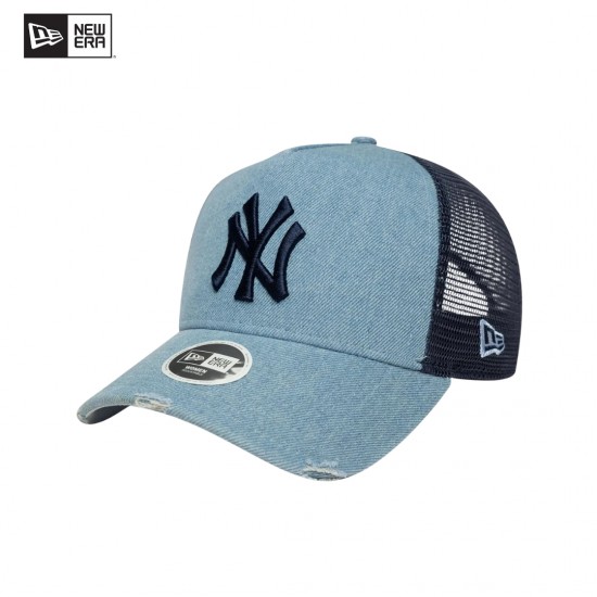 Gorra de mujer New Era 940W Af trucker MLB Denim NEYYAN PAB 60667496 I NEW ERA OFICIAL 